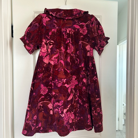 Pilcro Keira Anthropologie Floral Corduroy Mini Dress - Picture 4 of 7